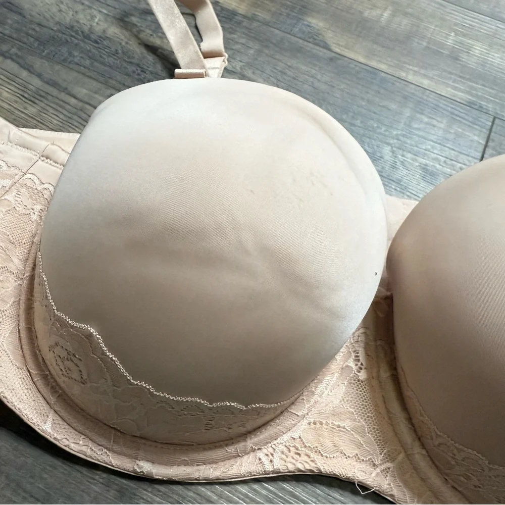 Torrid Wire Cream Lace Bra - Picture 4 of 14